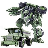 Figurines Transformers - COTTILE - Robot Voiture en Alliage - Jouet pour Enfants