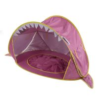 Omabeta pare- -Up pour bébé Tente de plage pour bébé, Protection UV, Stable, coupe-vent, Portable, ombre -Up, jardin complete Rose