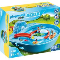 PLAYMOBIL 1.2.3 - 70267 - Parc aquatique - Mixte - Enfant - Matériaux mixtes - Multicolore - A partir de 18 mois