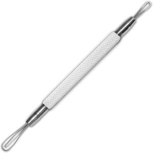 Tire-comédon En Acier Inoxydable Pollié - Neuf, Pour Extraction Points Noirs Visage Et Corps