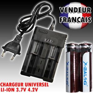 Double accu 18650 - Cdiscount
