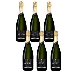 CHAMPAGNE Lot 6x Sélection Brut - Champagne Gremillet - Cham