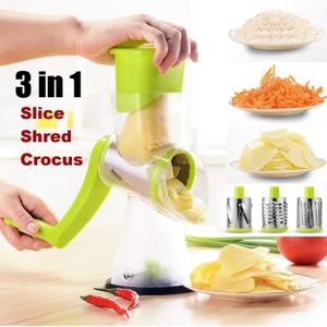 Bio Shred couteau Trancheuse fruits légumes râpe Shred Trancheuse contrôle épaisseur