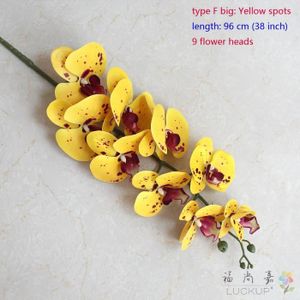 FLEUR ARTIFICIELLE F Grandes taches jaunes - Fleur Artificielle En So
