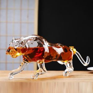 PICHET - CARAFE  750ML - Carafe à whisky en forme de léopard, Boute