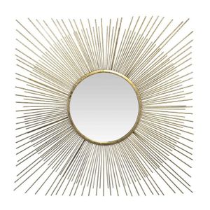 Miroir Soleil en M/étal Dor/é D58 Atmosphera