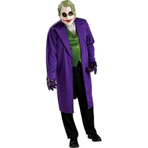 DÉGUISEMENT - PANOPLIE Déguisement Joker Adulte - RUBIES - Batman The Dark Knight - Violet - Polyester - Personnage Fiction