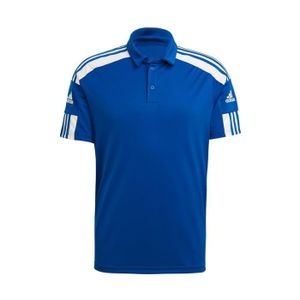 T-SHIRT MAILLOT DE SPORT T-Shirt Polo Squadra 21 ADIDAS Bleu Homme/Adulte
