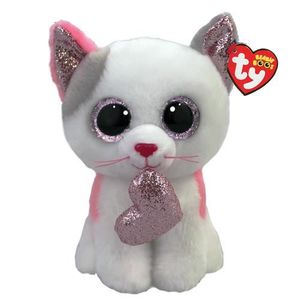 PELUCHE Peluche - TY - Beanie Boo s Small - Milena le chat