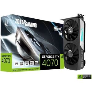 GIGABYTE - GeForce - Carte Graphique - RTX 4070 AERO OC - 12G - Cdiscount  Informatique