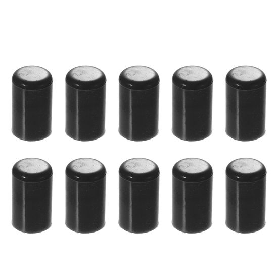 Bouchon d'extrémité de Tube D'admission 5 Pièces Tuyau D'aspiration D'admission en Silicone Bouchon d'extrémité de Tube Bouchon D'ancrage 25 Mm de Diamètre Intérieur Universel (Rouge