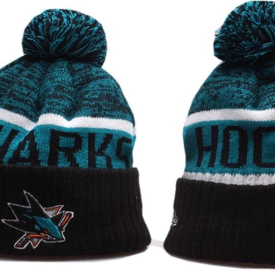 Lasi-11 -53 Styles Hockey mode bonnets en plein air hiver chaud Baseball casquettes Baseball décontracté tricoté laine Kraken chapea