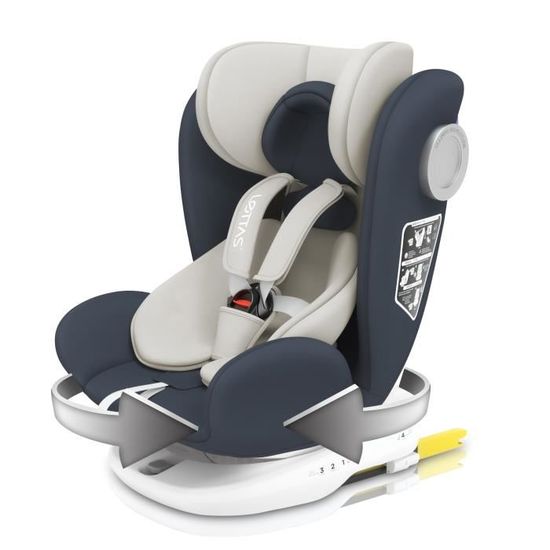 Siège auto isofix pivotant - Équipement auto