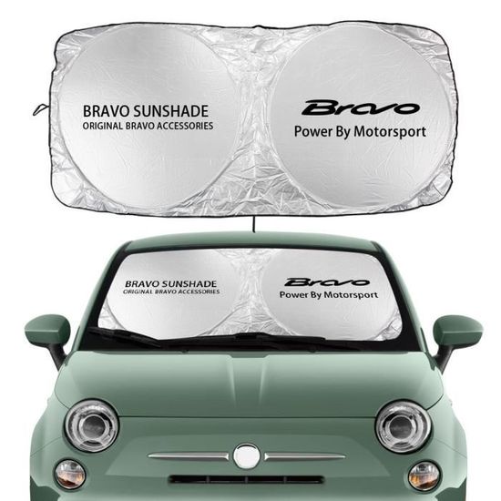 Couverture de pare-soleil de voiture pour Fiat 500, ARGO Bravo DOBLO DUCATO FREEMONT Idea LINEA Panda PUNTO  For Bravo