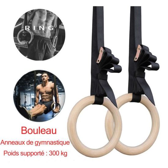 ORBIT - Anneaux de gymnastique bois ORBIT - Anneaux de gymnastique bois