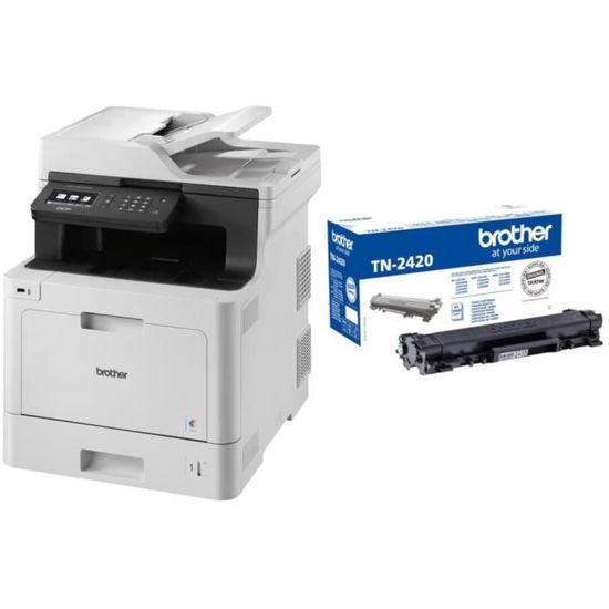 Imprimante Laser Couleur Brother DCP-L8410CDW - Multifonction WiFi - Compacte