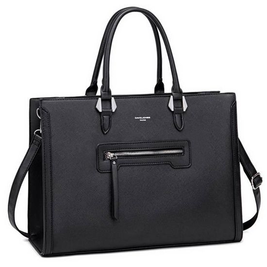 David Jones Grand Sac à Main Femme Cabas Fourre-Tout Cuir PU