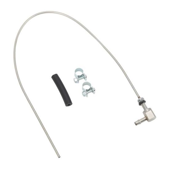 Kit Tuyau De Support De Réservoir Carburant Pour Chauffage Webasto Et Eberspacher - Cuivre Et Caoutchouc, Avec Colliers De Serrage - 9