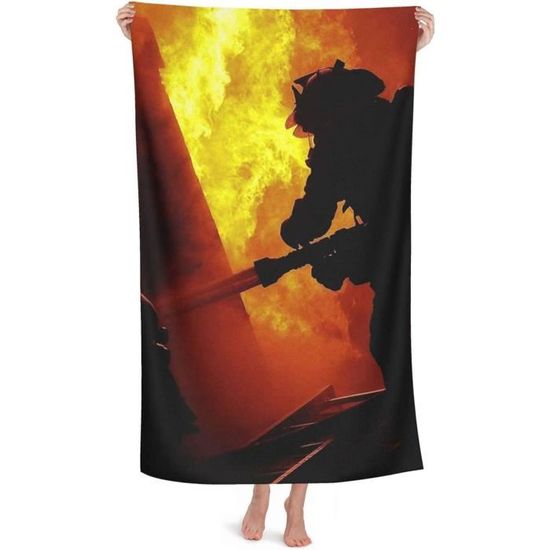 Serviette De Plage Metallica - Microfibre 80x160 Cm - Neuve Avec étiquettes
