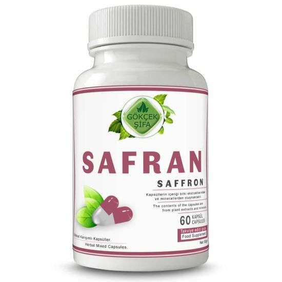 Extrait De SAFRAN 30mg - 90 Gélules FAIRVITAL, Neuves, Date De Validité 11/2027