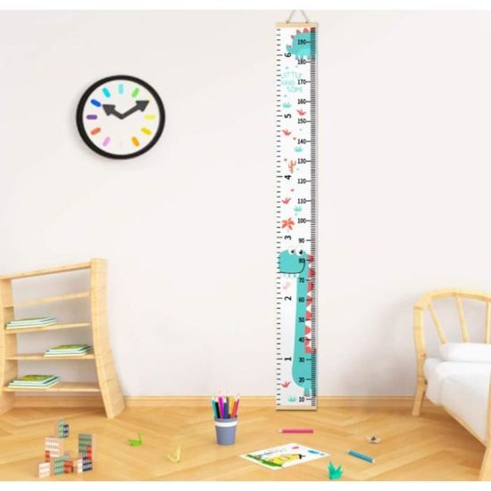 Toise Murale Enfant Tableau De Croissance Enfants Dessin Anime Toile Mur Pendaison Regles Decoration Chambre Bebe Fille Garcons Cdiscount Puericulture Eveil Bebe