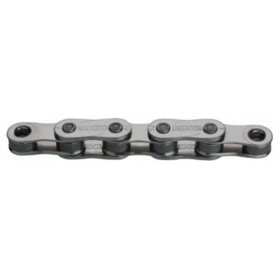 Chaîne vélo 8v KMC Z8.3 114 maillons argent/gris - Bécanerie