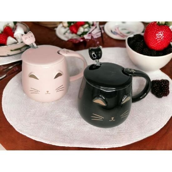 Bol à soupe Le Chat avec couvercle et cuillère 75 cl (1 modèle aléatoire