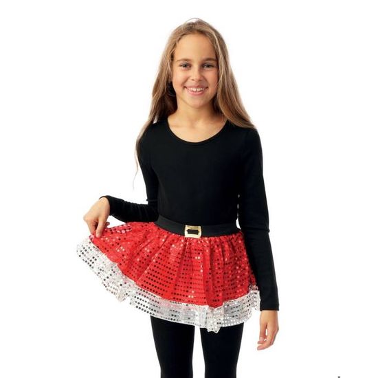 Carolilly Robe Noël Bébé Fille Manches Longue En Carreaux Avec