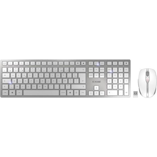 Clavier Souris Sans Fil CHERRY DW 5100 - AZERTY 2,4GHz Ergonomique