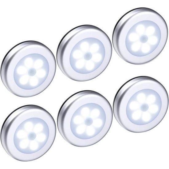 Lampe Detecteur De Mouvement Interieur,ICEKO-KN Veilleuse Enfant Rechargeable,3 Modes (Auto/On