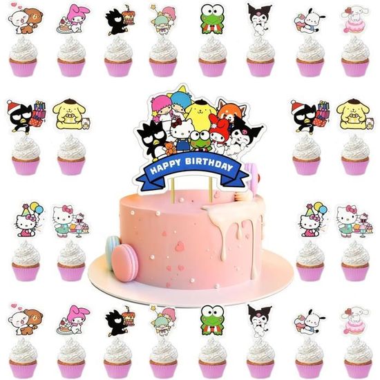 Gateau Anniversaire Disney 1 Lot De Décorations De Gâteau De Boxe Pour Homme, Enfant, Garçon Décoration Anniversaire Princesse