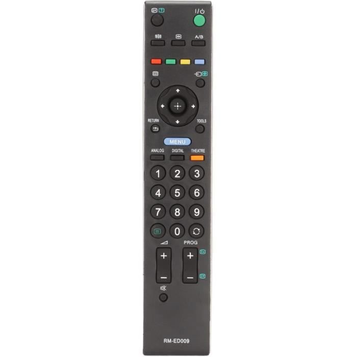 Telecomando Universale RM-ED009 Per TV Sony Smart, Sostituzione Per ED017 RM-ED011 RM-ED017, Nero