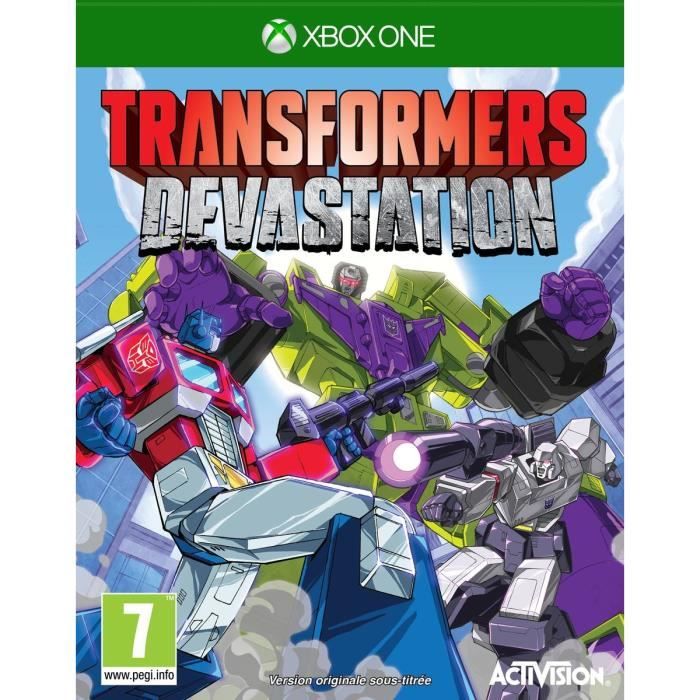 Transformers : Devastation Jeu Xbox One