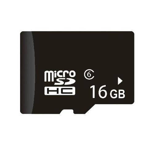 Carte Micro SD mémoire micro SDHC TF 16 G Go GB 16Go 16GB (avec adaptateur SD)