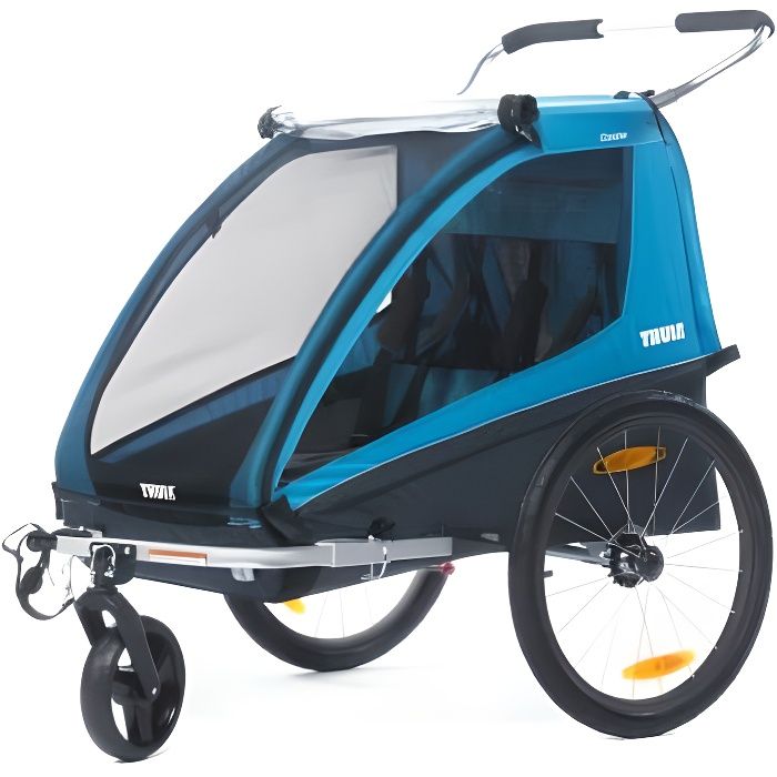 THULE Remorque à vélo Coaster2 XT - Bleu