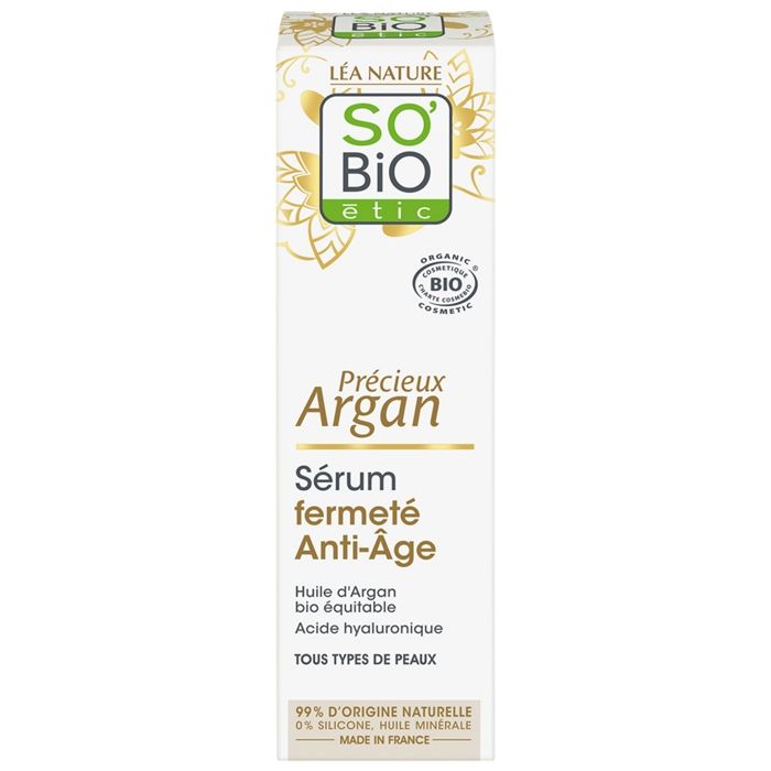 SO'BiO ETIC Sérum fermeté Anti-âge Précieux Argan - 30 ml