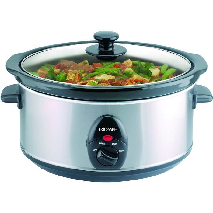 Triomph ETF1414 Mijoteuse Electrique 3.5L, INOX
