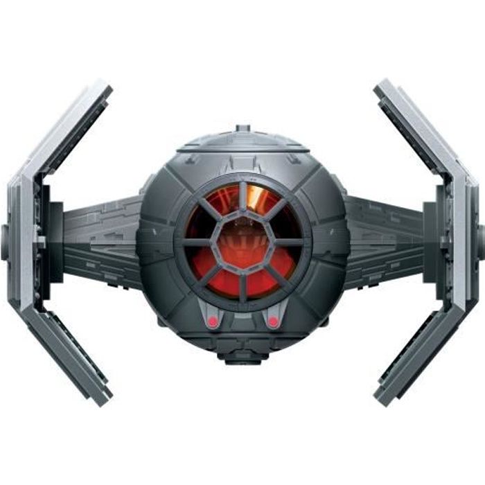 Star Wars Mission Fleet – Figurine Dark Vador et véhicule chasseur TIE avancé - 6 cm