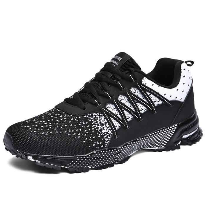 Chaussures de Sport Running Basket Homme Femme Course Trail Entraînement Fitness Tennis Respirantes EU39-EU47