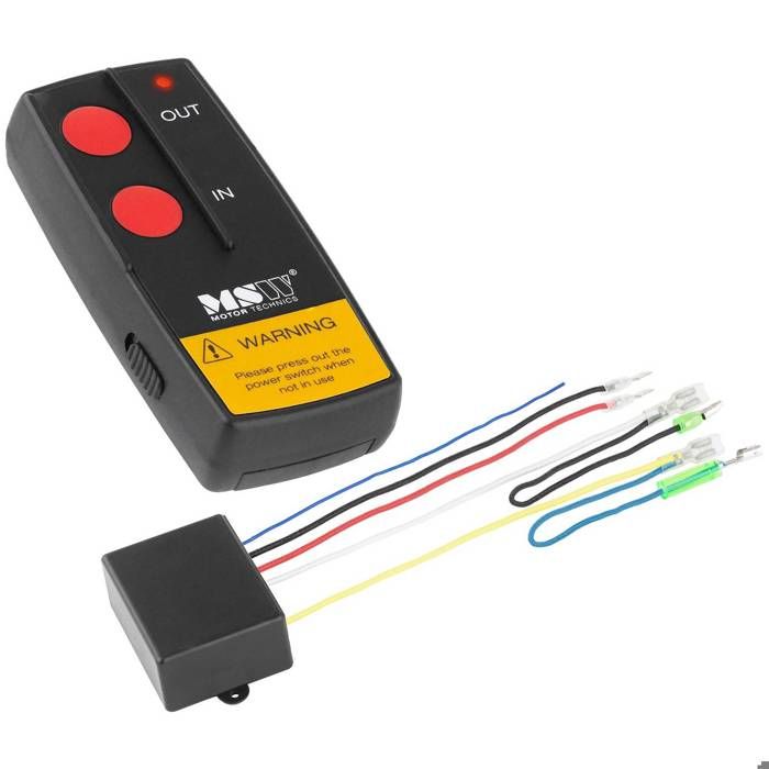 Télécommande Sans Fil Pour Treuil Électrique Boîtier De Commande Pour Treuil 30M