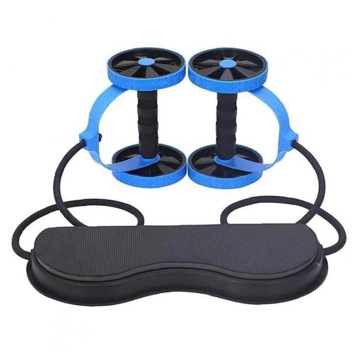 EXERCICE ABDOMINAL ROLLER FITNESS D'EXERCICE EN EXERCICE SET - GRIPPER MAIN AB Barre de push-up de rouleau Perfect Daily Home AB Set
