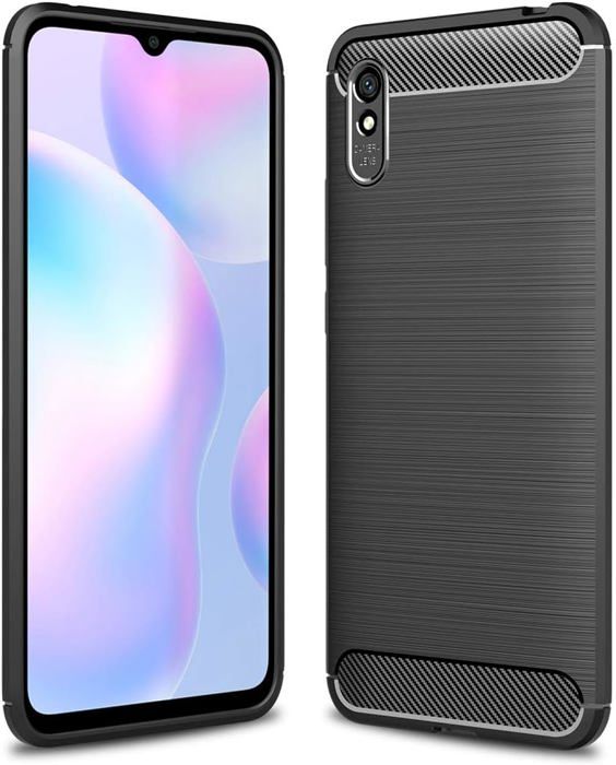 Housse etui coque silicone gel carbone pour Nokia 2.3 + verre trempe