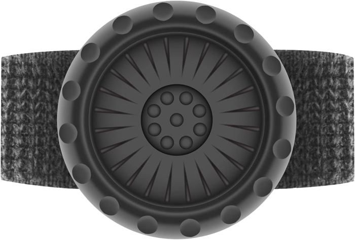 Zunedhys Talkie-walkie Bluetooth Sans PTT Bouton De Contrôle Avec Sangle Réglable Pour Smartphone Zello IOS Android