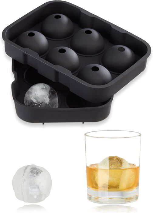 Bac à Glaçons En Forme De Boule 2 En 1 - Pour Whisky, Café, Thé