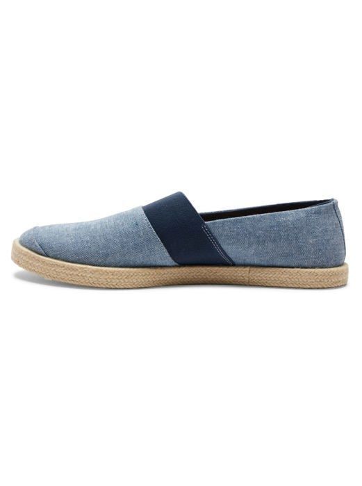 Quiksilver Espadrille - QUIKSILVER - AQYS700053 - Homme - Pliable - Confortable - Plat