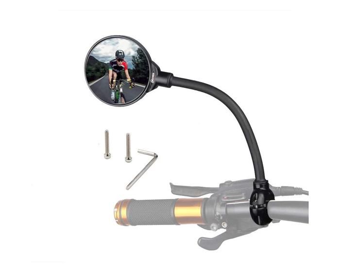 TAGVO Miroirs De Vélo, Miroir Convexe pour Guidon 360° Réglable Haute