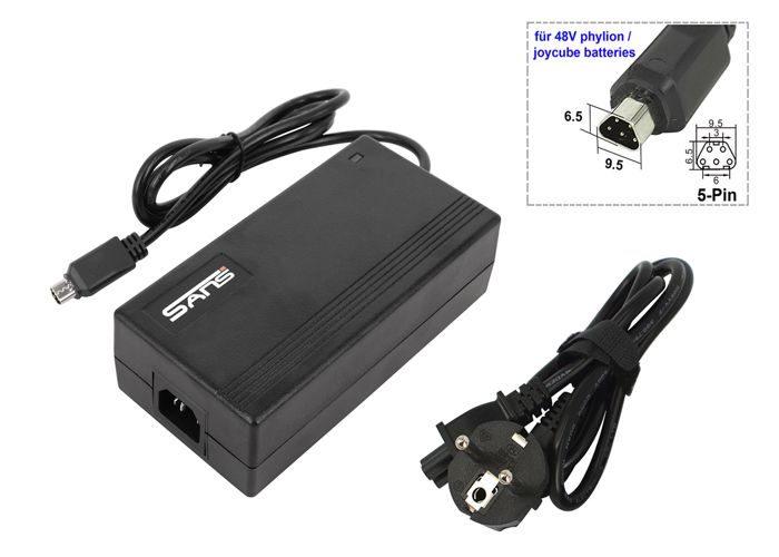 Ladegerät für E Bike 48V Akku JCEB480 Model SF 06(75 05 00042, 75 05 00049