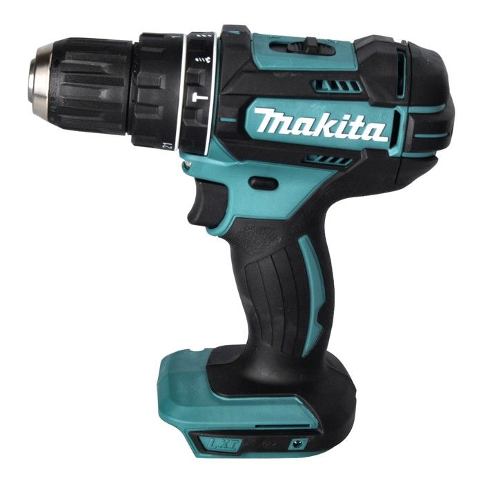 Perceuse visseuse à percussion sans fil Makita DHP 482 18V 62 Nm 22 embouts
