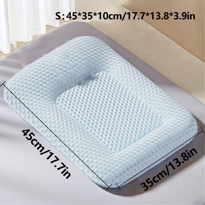 Tapis rafraîchissant 3D lavable pour chien et chat été - Technologie glace 3D - Bleu - 45x35 cm bleu CORBEILLE