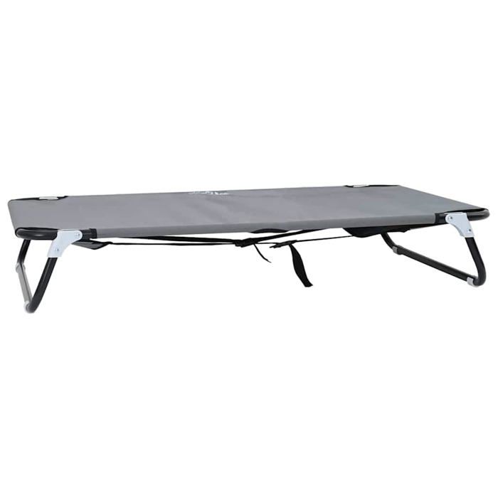 Lit Pour Chien vidaXL - Tissu Oxford et Acier - vue 2